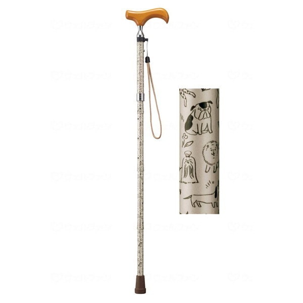 愛杖 ラブリードッグ アイボリー メーカー直送