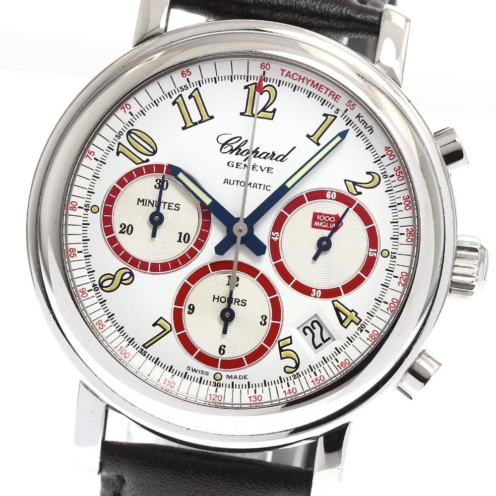 ショパール Chopard 8316 ミッレミリア デイト クロノグラフ 自動巻き メンズ _900405【中古】