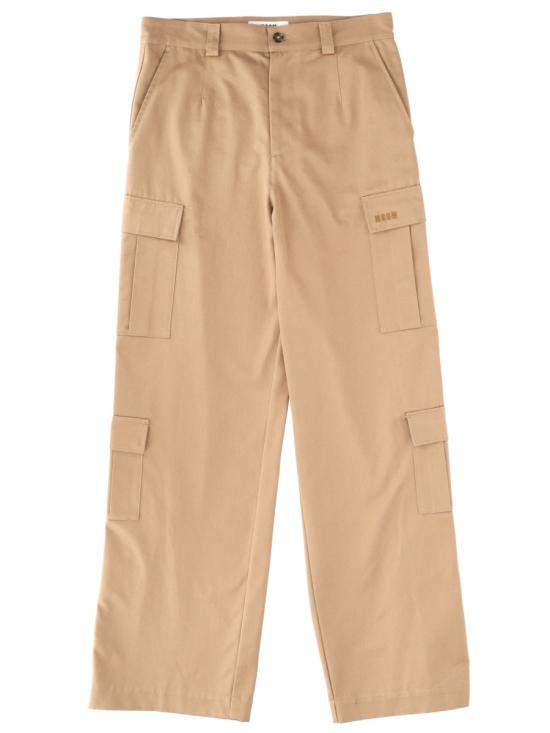 MSGM Men Straight Pants 3940MP10 25762923 BEIGE
