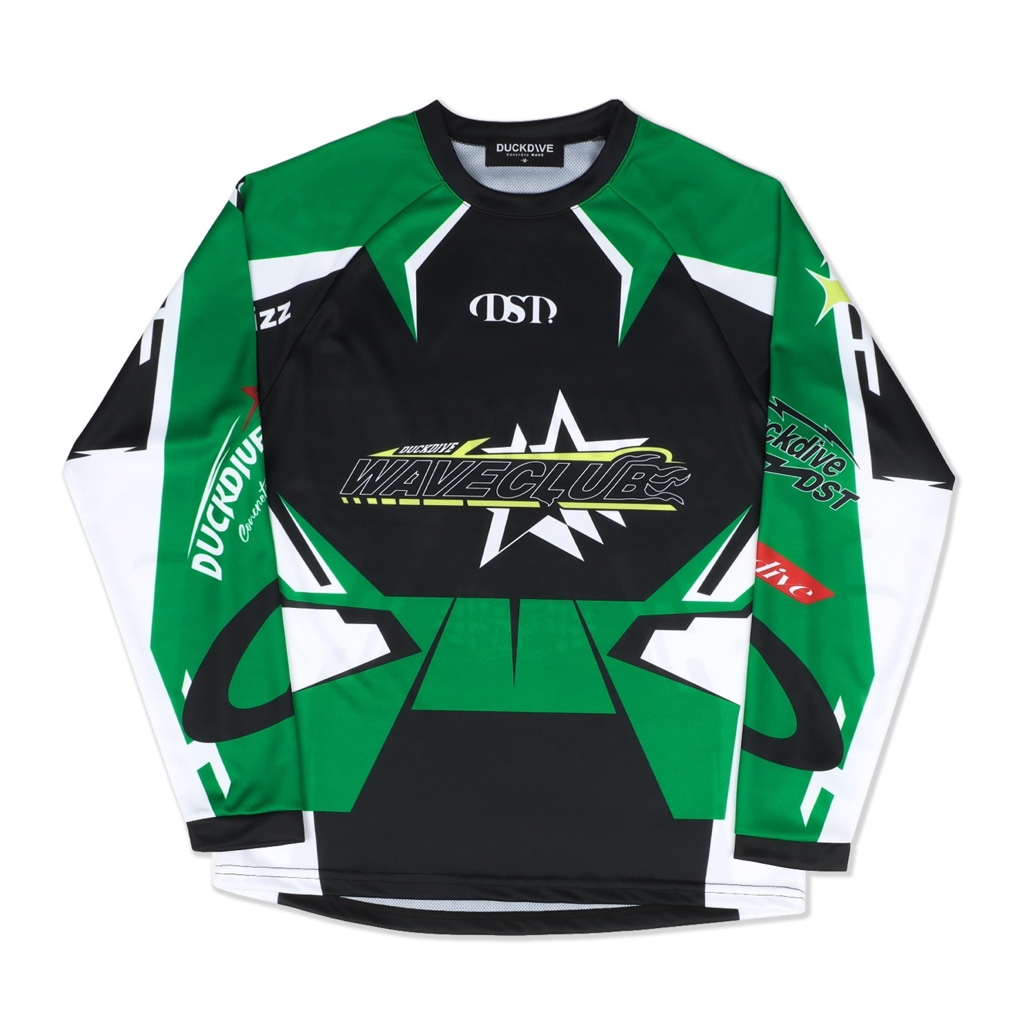 DRIFT WING MESH LONG SLEEVE（GREEN）