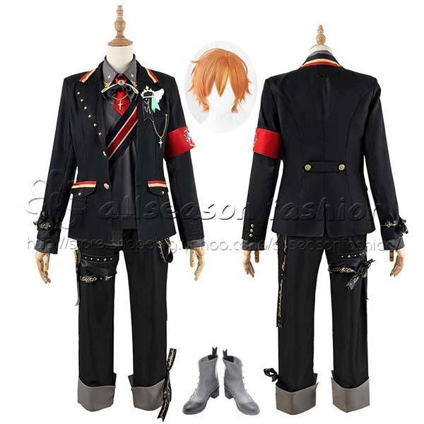 コスチュームプロジェクトセカイカラフルステージ 風 東雲彰人 コスプレ衣装 ウィッグ コスチューム cosplay イベント 演出服 アニメ変装 仮装