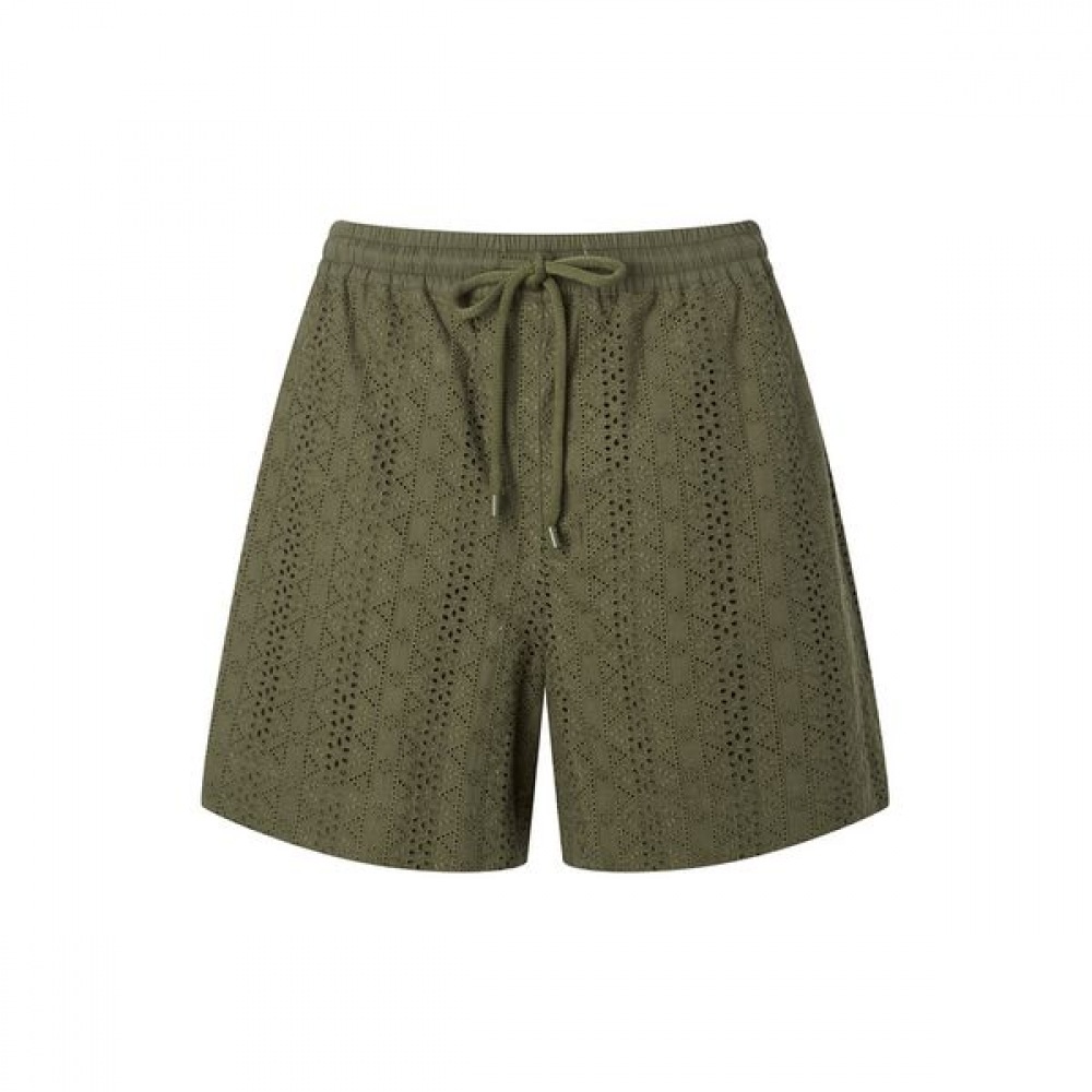 [ヘッジズレディース] 25SS アイレットショーツカーキ HSPA5B503K2