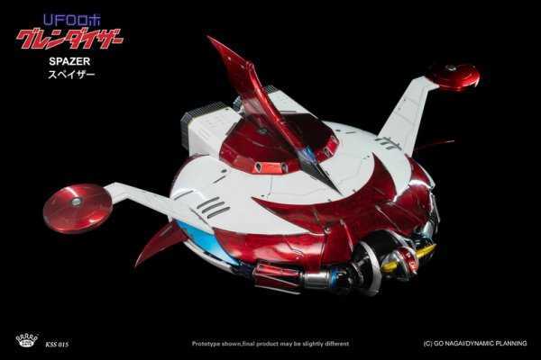 新品未開封KingArts キングアーツ UFOロボ グレンダイザー スペイザー ダイキャスト フィギュア KSS015