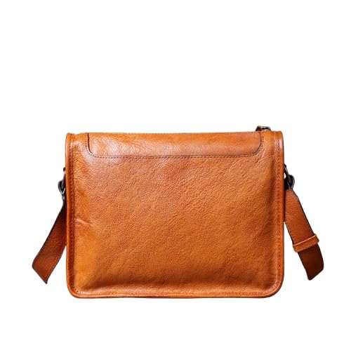 [NICE SELECTION] 本革 ミニショルダーバッグ メンズ メッセンジャーバッグ 斜め掛け ミニショルダー A5サイズ対応 本革 ヴィンテージ調 レザー カバン 肩掛け 2WAY 3WAY