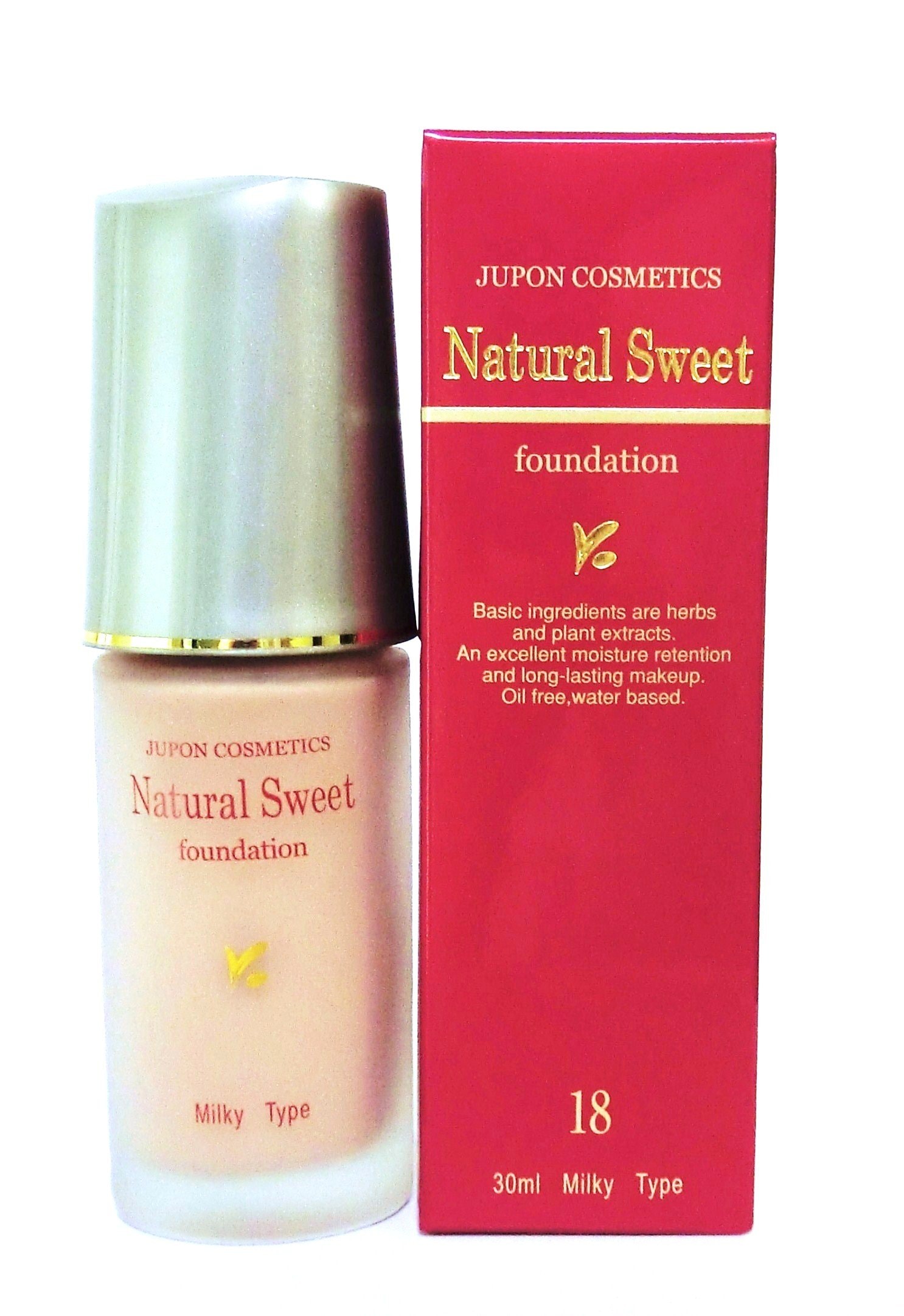 ジュモン化粧品本舗 ジュポン ナチュラルスィート 30ml ペール・ピンク