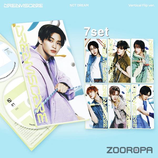 [7종세트] 엔시티 드림 NCT DREAM DREAMSCAPE Vertical Flip Ver.