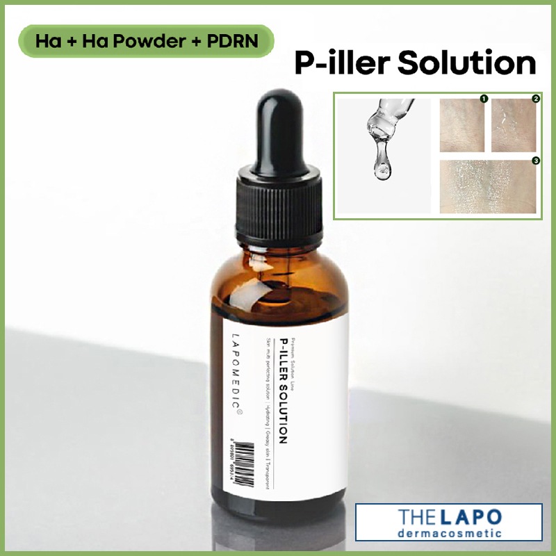 Ha + Ha Powder + PDRN 極強水分浸透セラムリテンションフィラーソリューション 50ml (+エステ専用サンプル5種)