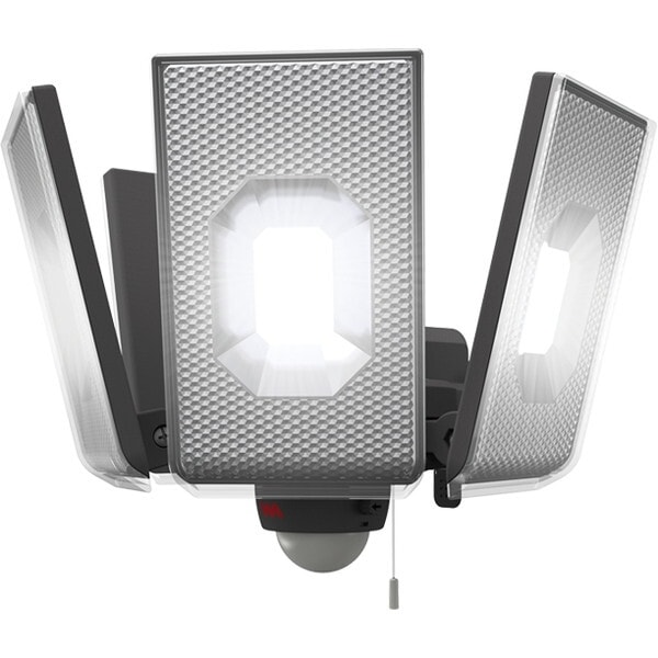 ムサシ LED-AC4000 12.5W×4灯スライド型LEDセンサーライト