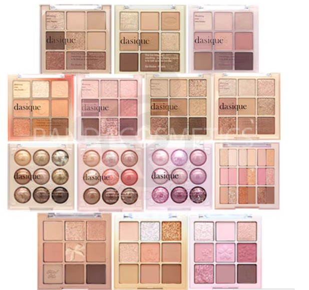 アイシャドウパレット,17色