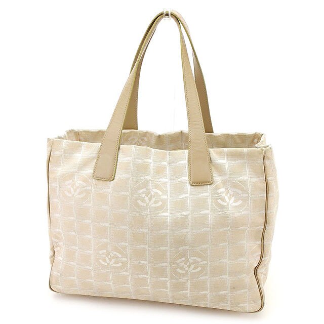 トートバッグ /ショルダーバッグ トラベルライン /ニュートラベルライントートMM ベージュ 中古