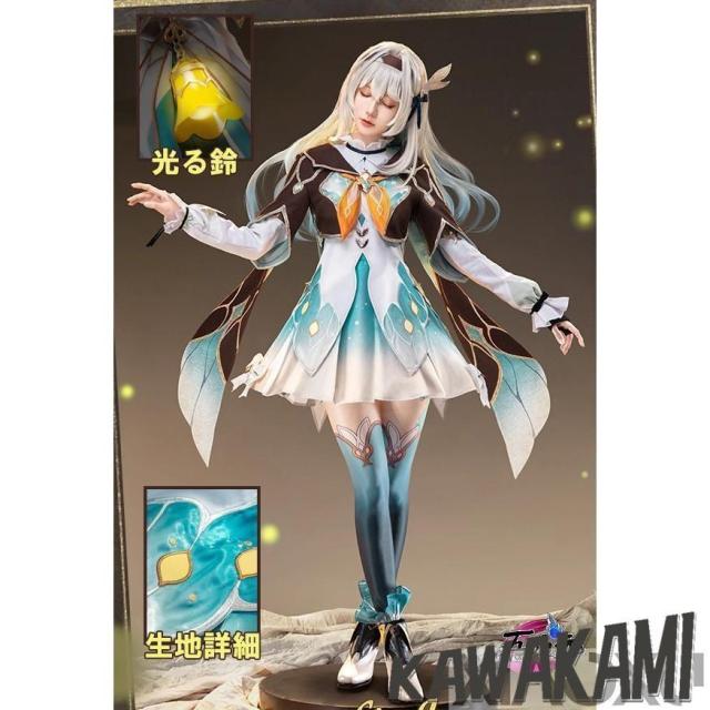 猫屋小舗　崩壊スターレイル　コスプレ　スタレ　ホタル　衣装　ウィッグ　靴　武器 追加可