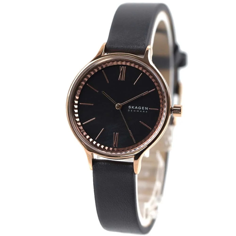 スカーゲン 腕時計 レディース アニータ グレー ローズゴールド 薄型 SKAGEN ANITA SKW2909