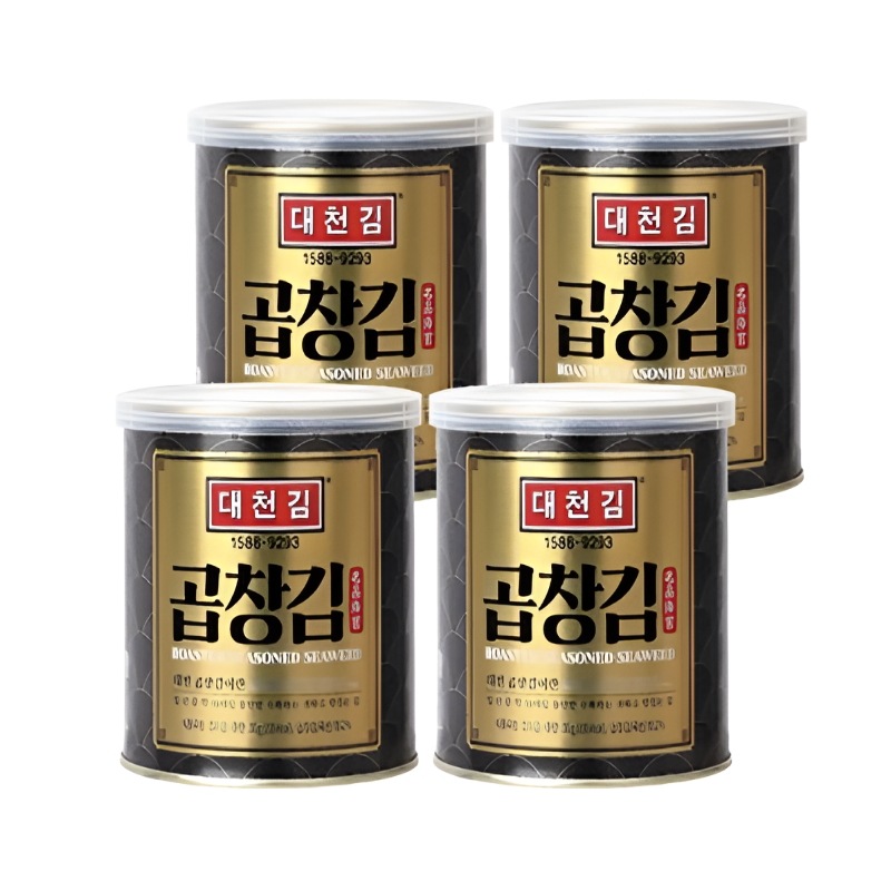 コプチャン海苔 缶入り 30g × 4個