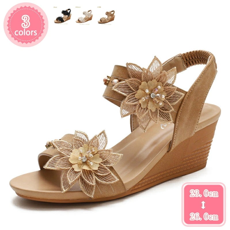 1000円OFFクーポン 前開きサンダル レディース 軽量 クッション クロスゴムベルト 履きやすい サンダル オフィス デイリー 旅行 レディースシューズ ラメ ウェッジソール オープントゥ おしゃ