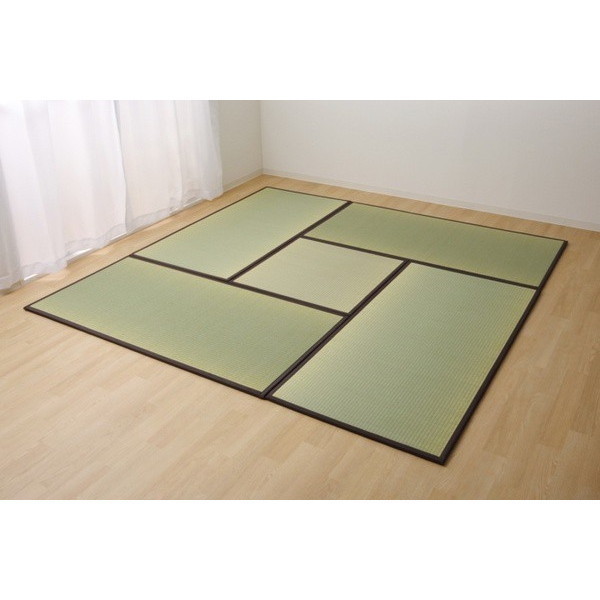 8628440 あぐら 4.5畳セット ブラウン （821641.7cm）4枚（82821.7cm）1枚【沖縄北海道離島配送不可】 メーカー直送