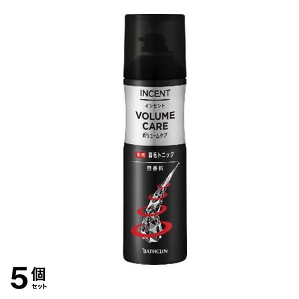 インセント 薬用育毛トニック ボリュームケア 190g 5個セット