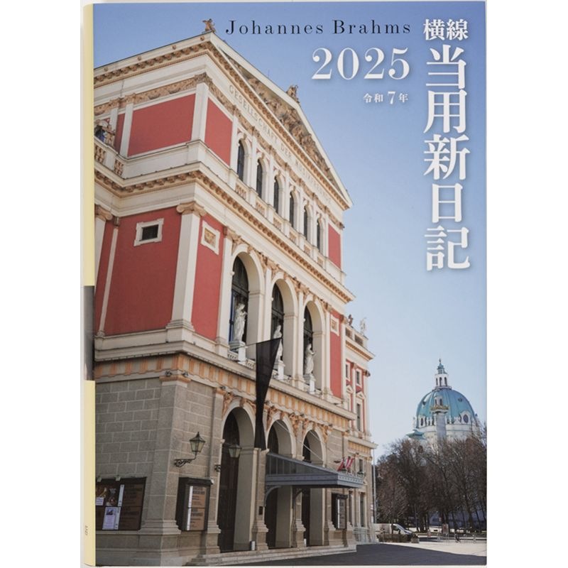 （まとめ買い）高橋書店 2025年版1月始まり No.11 中型横線当用新日記 B6判 デイリー1頁1日/横書き＆月間横罫式 [x3]