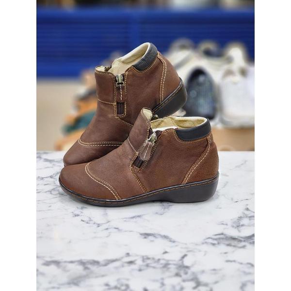 セーブゾーン05 女性3Cmヒールツーファスナーカジュアルルックチャッカ IAOOQH482 (40922168)