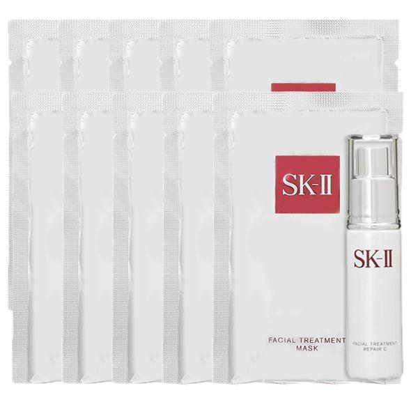 【セット】SK2 乾燥対策セット （リペアC 30mL + フェイシャルトリートメントマスク 10枚）