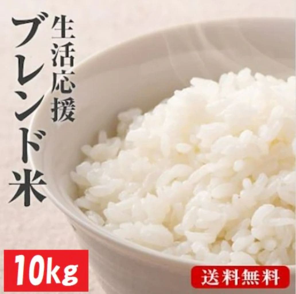 国産ブレンド米10kg 令和7年産!! 生活応援 小粒米の全国複数原料米