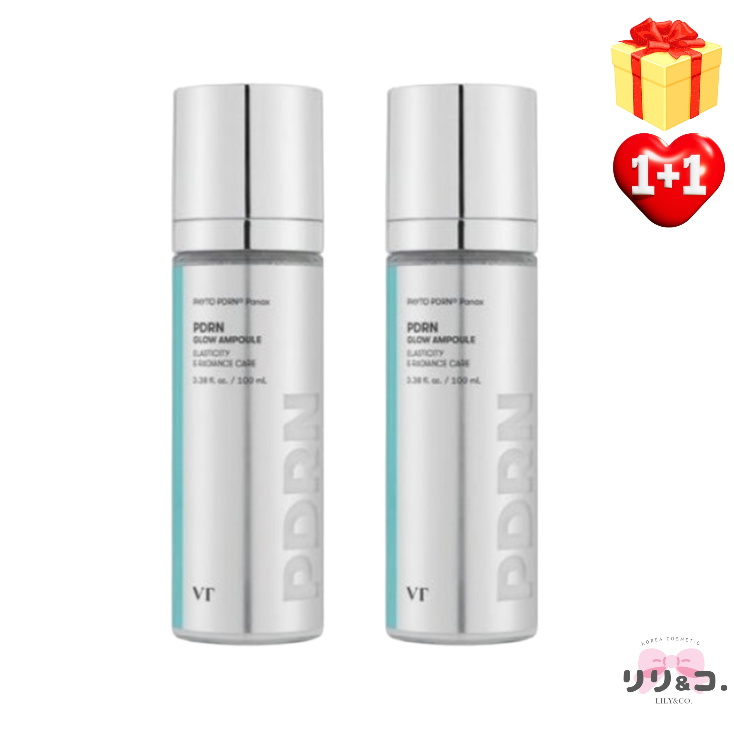 [韓国人気1+1] PDRN グロウアンプルミスト 100ml + 100ml 鎮静 スキンケア 正規品 水分 保湿 韓国コスメ プチギフト エイジングケア フェイスミスト 肌バリア 敏感 敏感肌 保