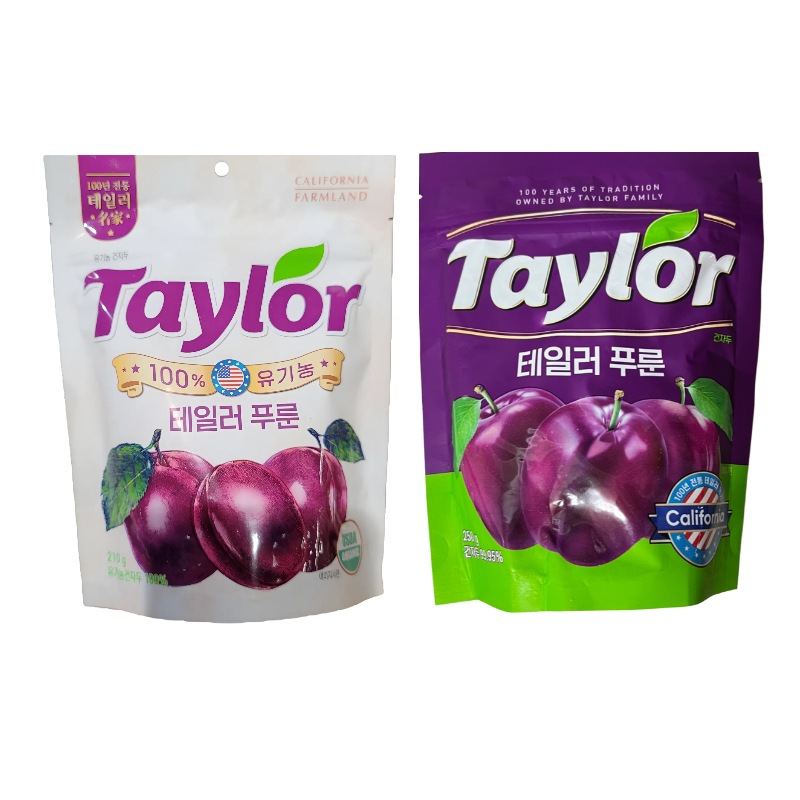 オーガニックプルン 210g x 6個 / プルン 250g x 6個 (2種 択1)