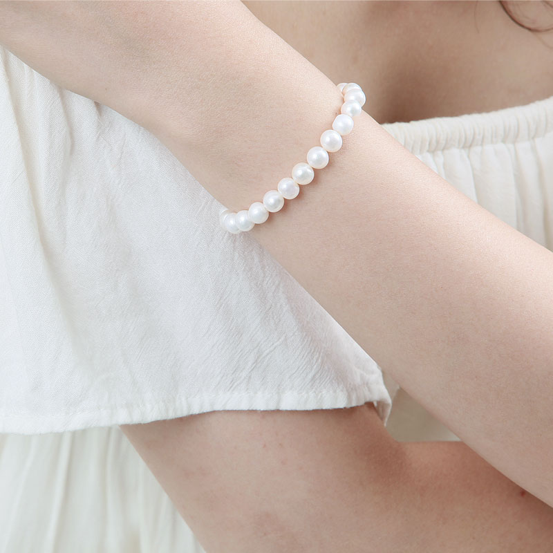 BELLALUSSO　淡水真珠ブレスレッド