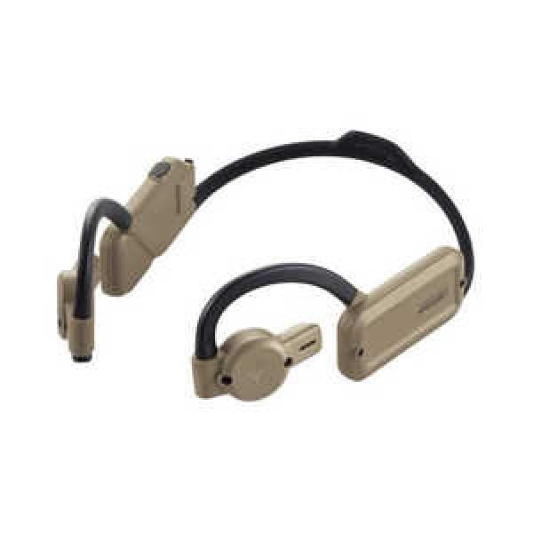 NESTOUT SPEAKER-1 LBT-NEST-SP1BE [サンドベージュ]ブルートゥースイヤホン 耳かけ型 空気伝導