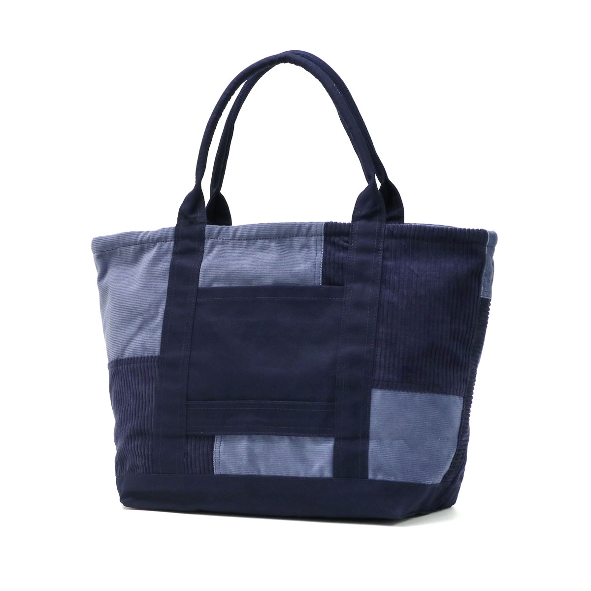 CARRY-ALL TOTE M UPCYCLED CORDUROY 横 肩掛け バッグ コットン 布 A4 18L 大きめ 軽量 パッチワーク 日本製 メンズ レディース HB-BG3514 16,060円