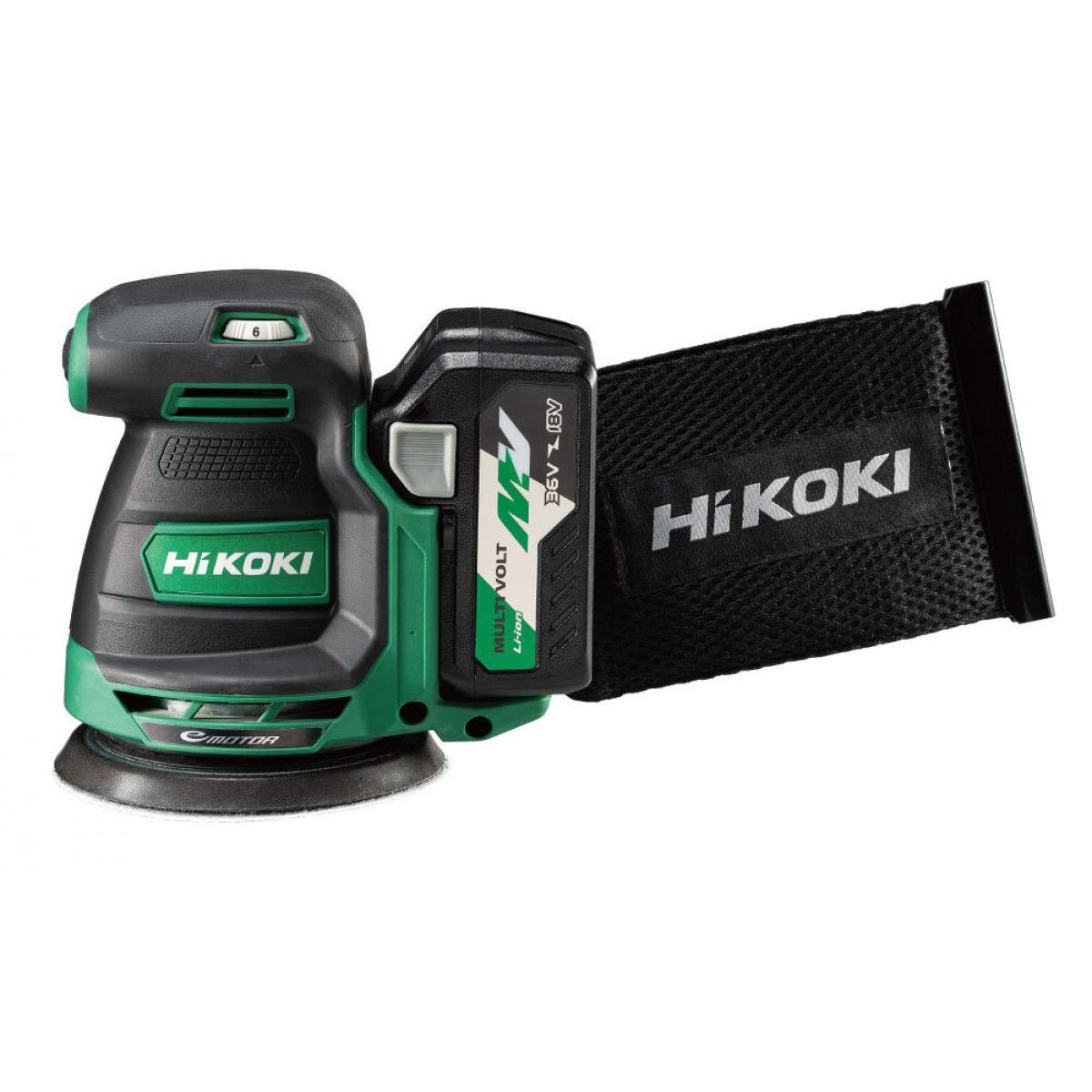 【在庫有・即納】HiKOKI(ハイコーキ) 18V ランダムサンダー SV1813DA(NN) バッテリー・充電器別売 ペーパーサイズ 125mm マジック式パッド ブレーキ付
