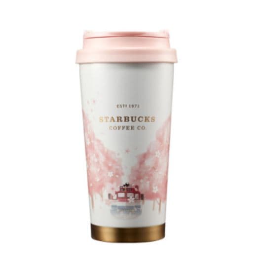 スターバックス SS 桜道 エルマ タンブラー 473ml 韓国スターバックス タンブラー