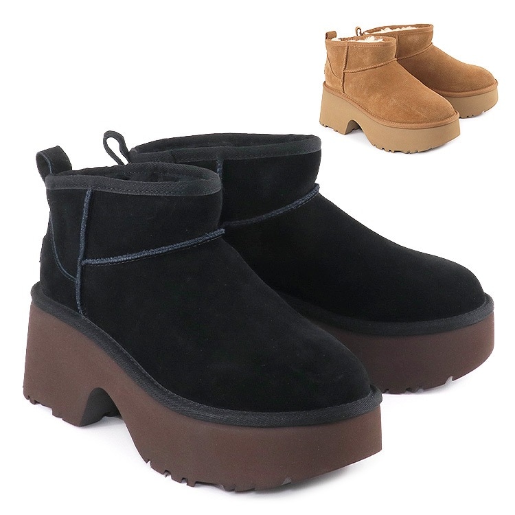 シューズ ブーツ CLASSIC ULTRA MINI NEW HEIGHTS スエード 厚底 正規品 レディース 新作 1158311