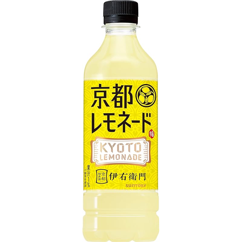 サントリー 伊右衛門 京都レモネード 525ml×24本