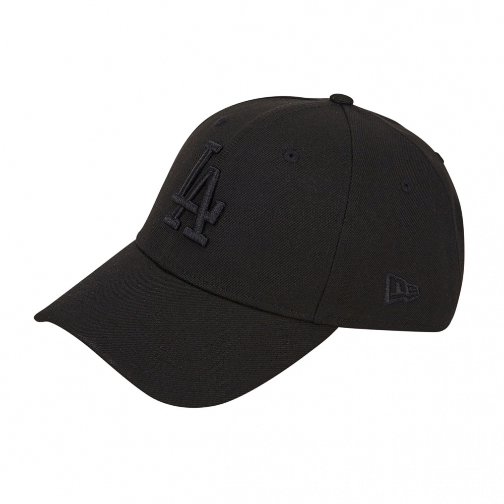 NEWERA MLB LAドジャースブラックオンブラックアンストラクチャードボールキャップブラック/ 14212079