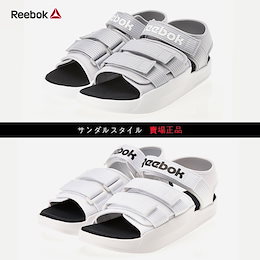 2,970円にGET!!10%クーポンで▶REEBOK◀ サンダル 2種 サマーバーゲンセール SANDALSTYL(GREY/WHITE)