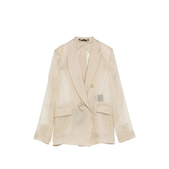 MAX MARA Women Suit Jackets MXESLOGAN 030 001 NEUTRALS