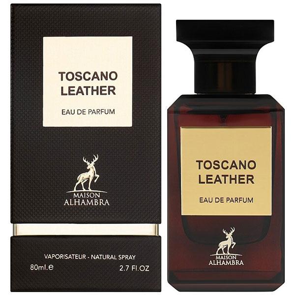 【訳あり】 メゾン アルハンブラ トスカーナ レザー EDP オードパルファム SP 80ml 【箱不良】 香水