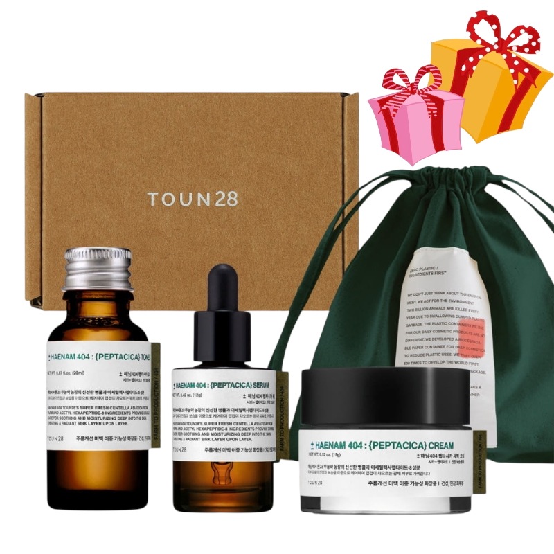 [代表シーカラインキット] 海南 404 ペプタシカ ディスカバリー キット (トナーセラム夜明けクリーム)