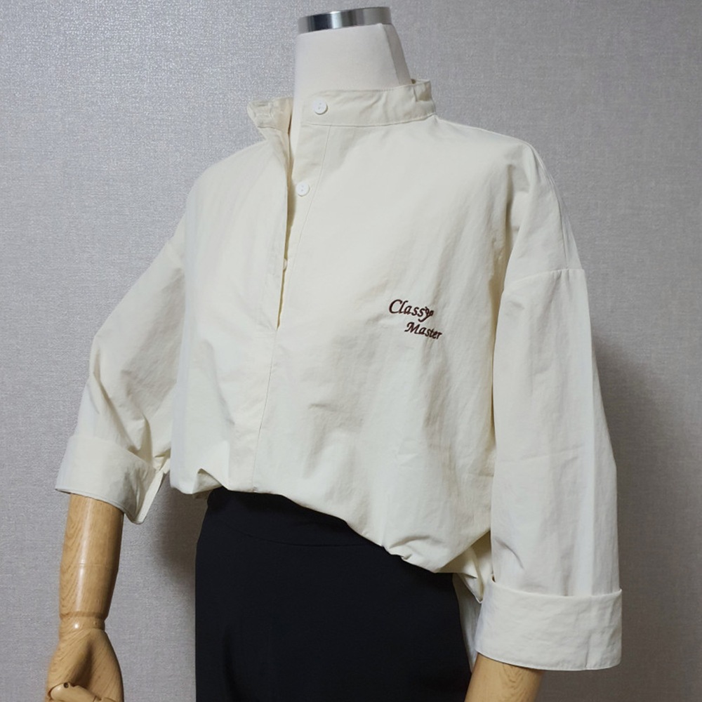 [CLASSYMASTER]クラッシーマスター チャイナcolorシャツ トリミングウエア トリマー服 グルーマー服 グルーミング服 美容師ウエア wear
