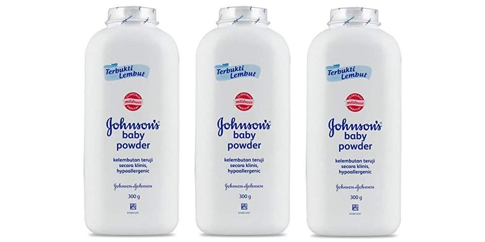 【Johnson】 ジョンソン ベビー パウダー 300g×3本セット (微香)
