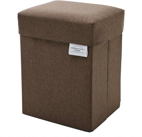 コジット 防災リュックになる玄関チェア ブラウン