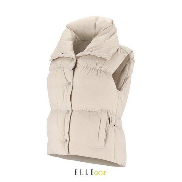 24 女性冬シャーリング軽量ダックダウンベスト 6K81401-201_BP