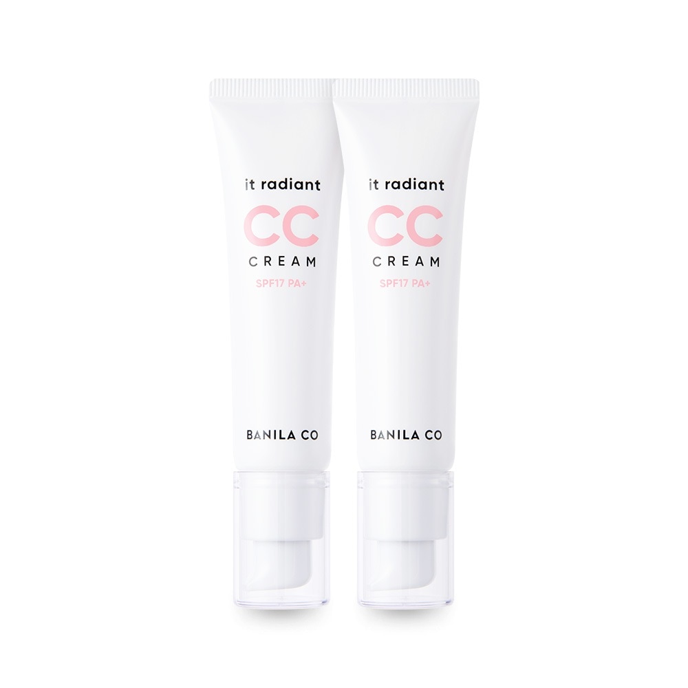 1+1 [バニラコ]ビーガンイットラジアントCCさん 光彩 紫外線カット トンアップクリーム 30ml SPF17 PA+