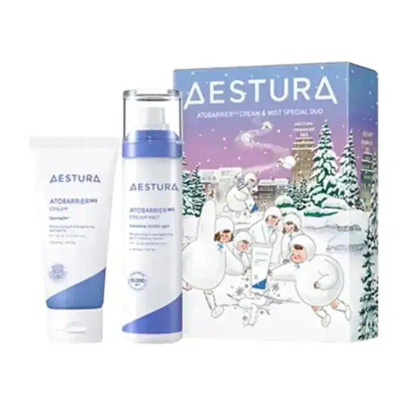 (new)アトバリア365 クリーム 80ml＆クリーム ミスト 120ml 2種セット #ホリデーエディション 10,000ppm セラミド
