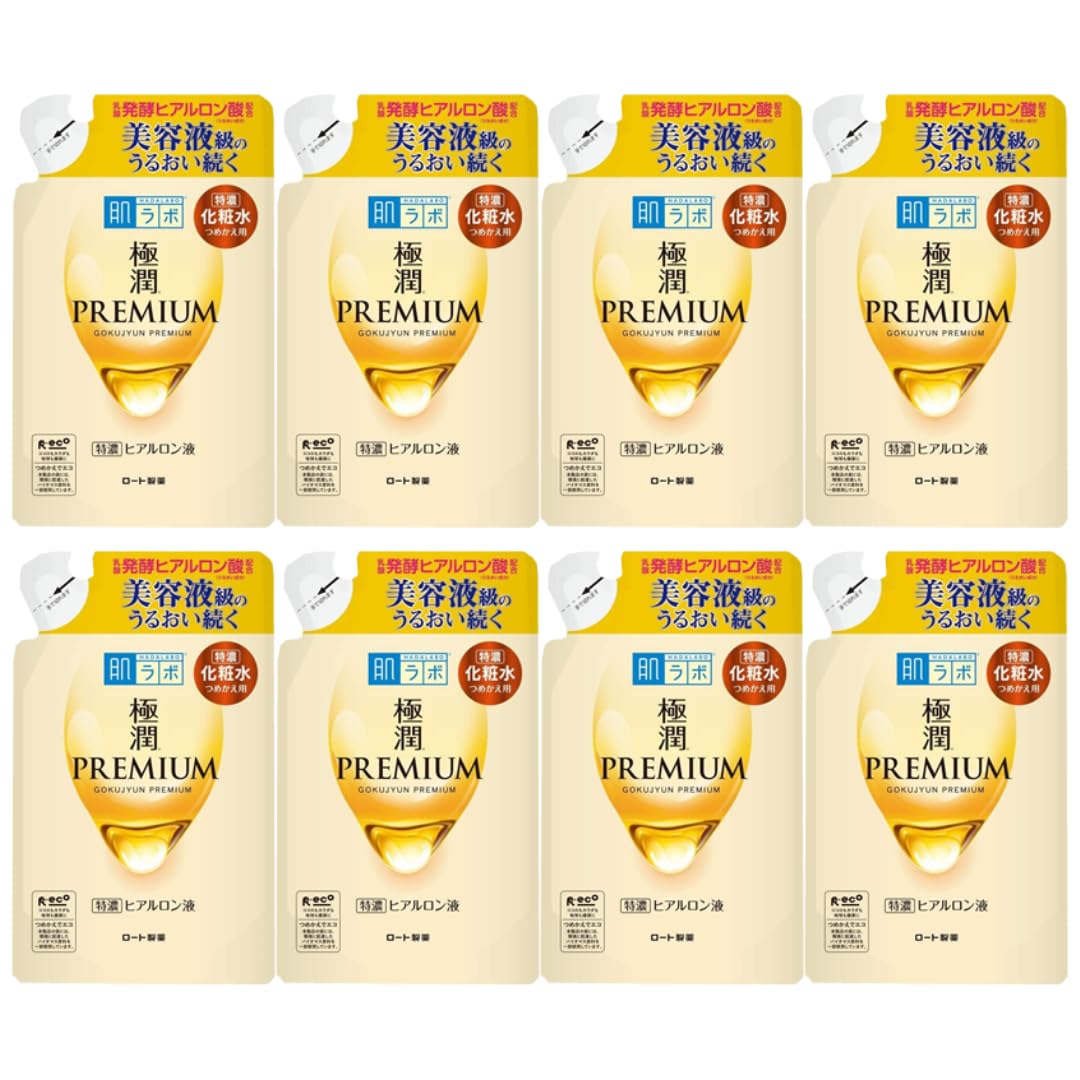 【まとめ買い】8個 肌ラボ 極潤プレミアム ヒアルロン液 化粧水 詰替え用 170ml