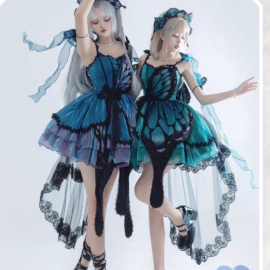 ロリータバレエプリンセス風ロリータドレスjskショールセットフルセット 7,503円