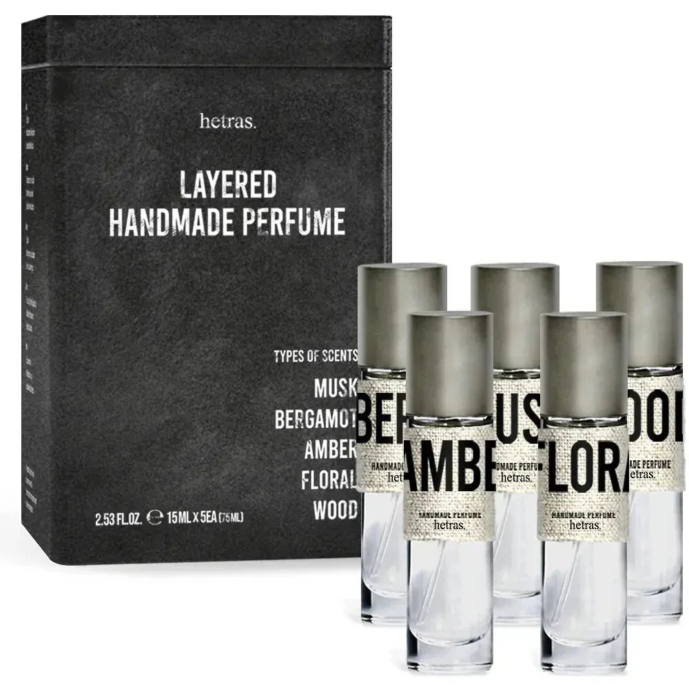 [26SS/New]レイヤードハンドメイドパフュームセット（15ml×5個）