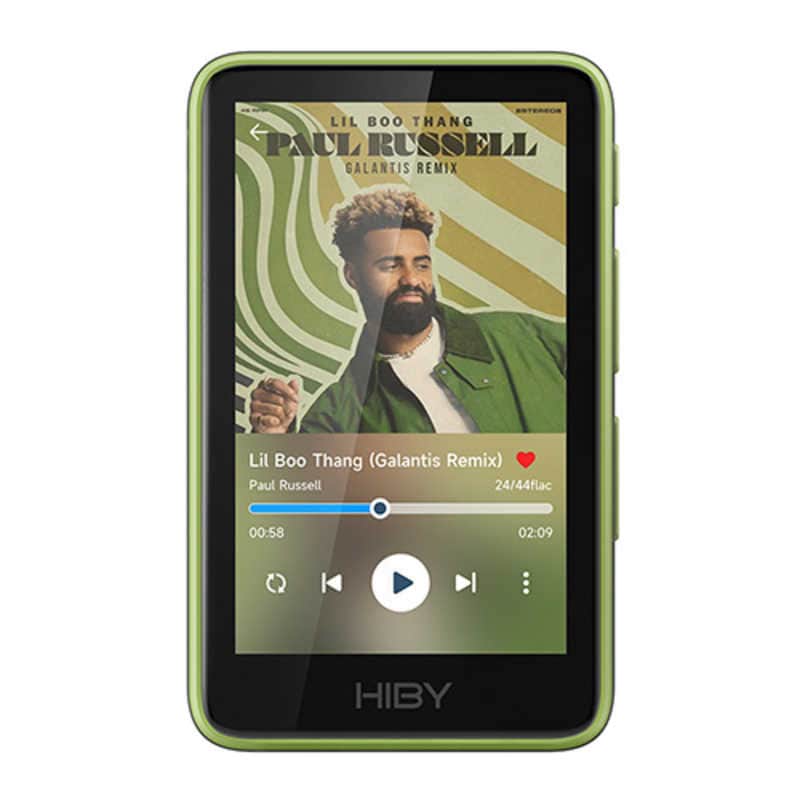 HIBYMUSIC　デジタルオーディオプレイヤー ［ハイレゾ対応］ グリーン　R1GREEN