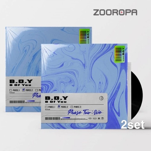 [2종세트] 비오브유 B.O.Y 2집 Phase Two WE