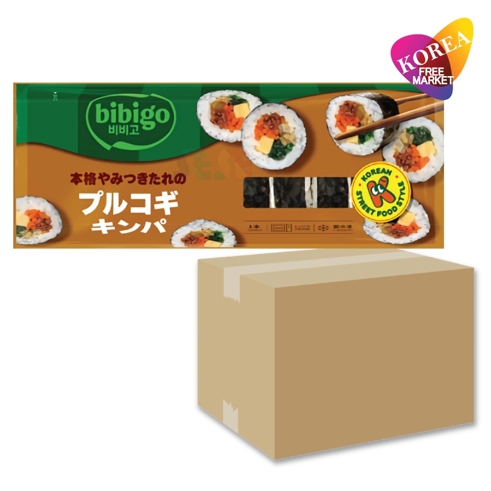 【冷凍】 プルゴギ キンパ 18袋セット 250g / ビビゴ CJ 韓国料理 海苔巻き キムパブ ノリマキ プルゴギ ツナ マヨ キムチ チーズ オリジナル